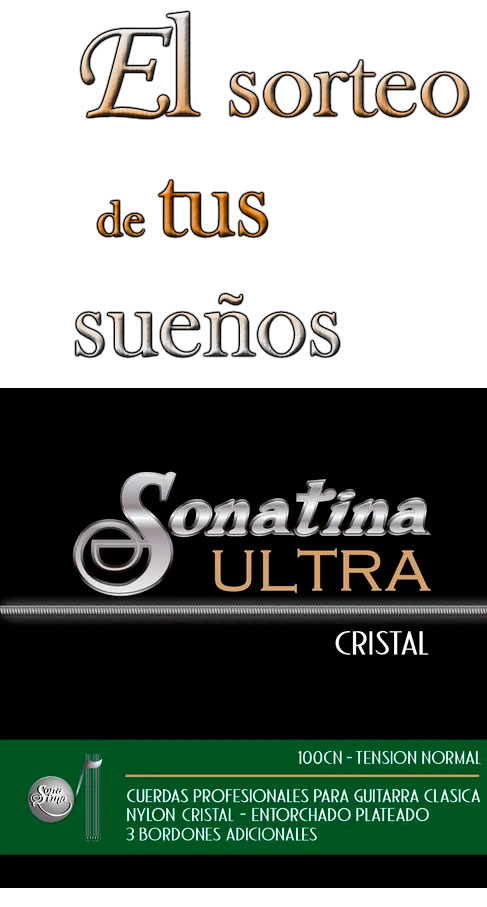 Sonatina Ultra Cristal Tensión Normal Cuerdas Guitarra